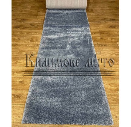 Synthetic runner carpet  SUPER SOFT 3849A BLUE / BLUE - высокое качество по лучшей цене в Украине.